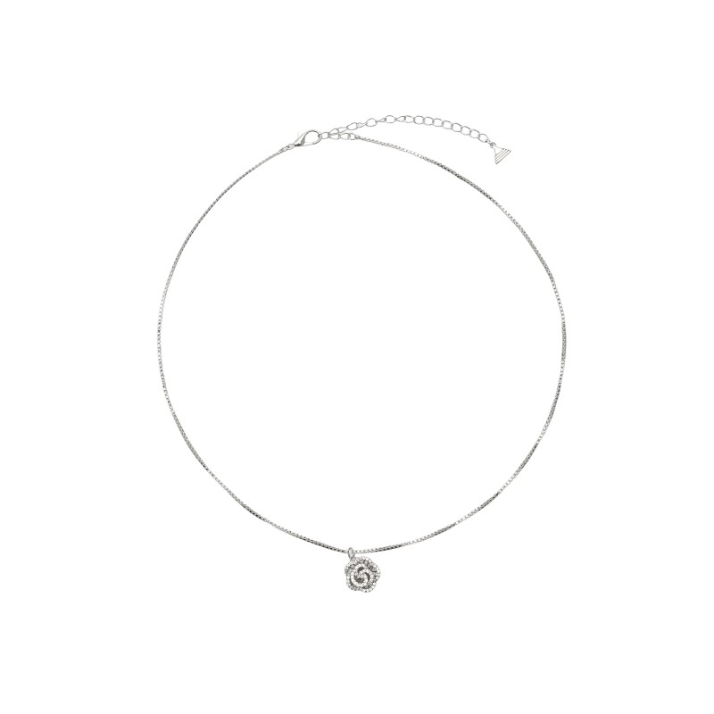 Colier ALDO argintiu, FLOREST 973, din metal