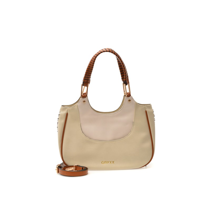 Geanta GRYXX bej, 433, din piele ecologica