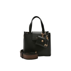 Geanta ALDO neagra, CALIORA 001, din piele ecologica