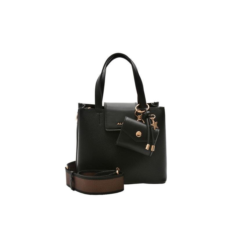 Geanta ALDO neagra, CALIORA 001, din piele ecologica