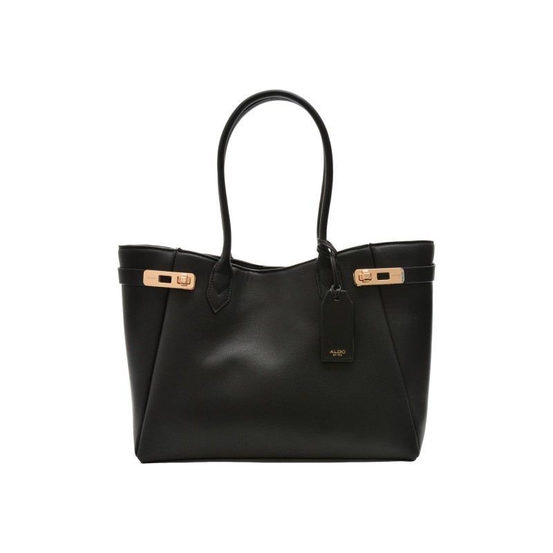 Geanta ALDO neagra, PPONAK 001, din piele ecologica