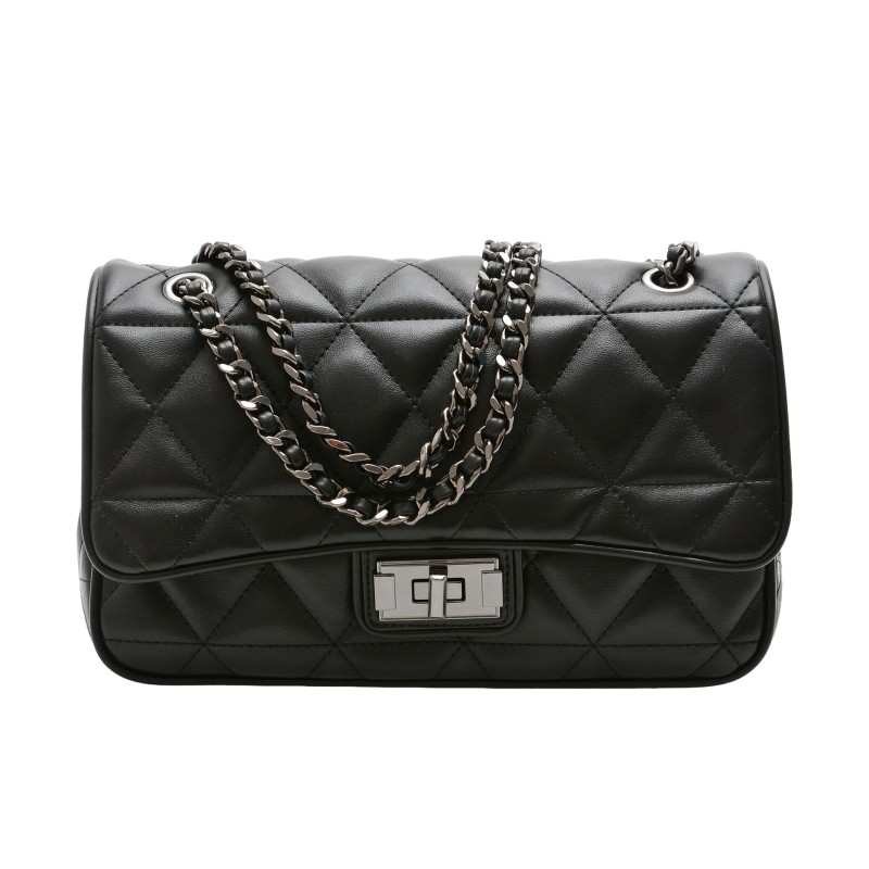 Geanta ALDO neagra, BELLABAG 008, din piele ecologica