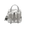 Geanta GRYXX argintiu, 6372, din piele ecologica