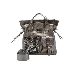 Geanta GRYXX gri, 6381, din piele ecologica