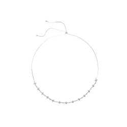 Colier ALDO argintiu, ELANNA 102, din metal