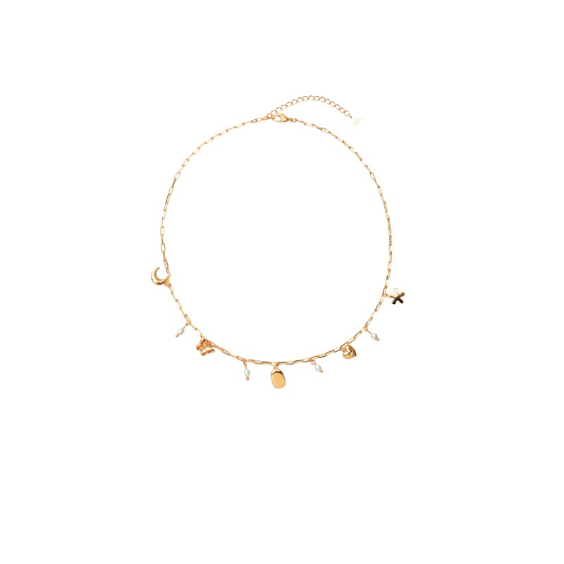 Colier ALDO auriu, FLUTTTERR 102, din metal