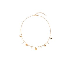 Colier ALDO auriu, FLUTTTERR 102, din metal