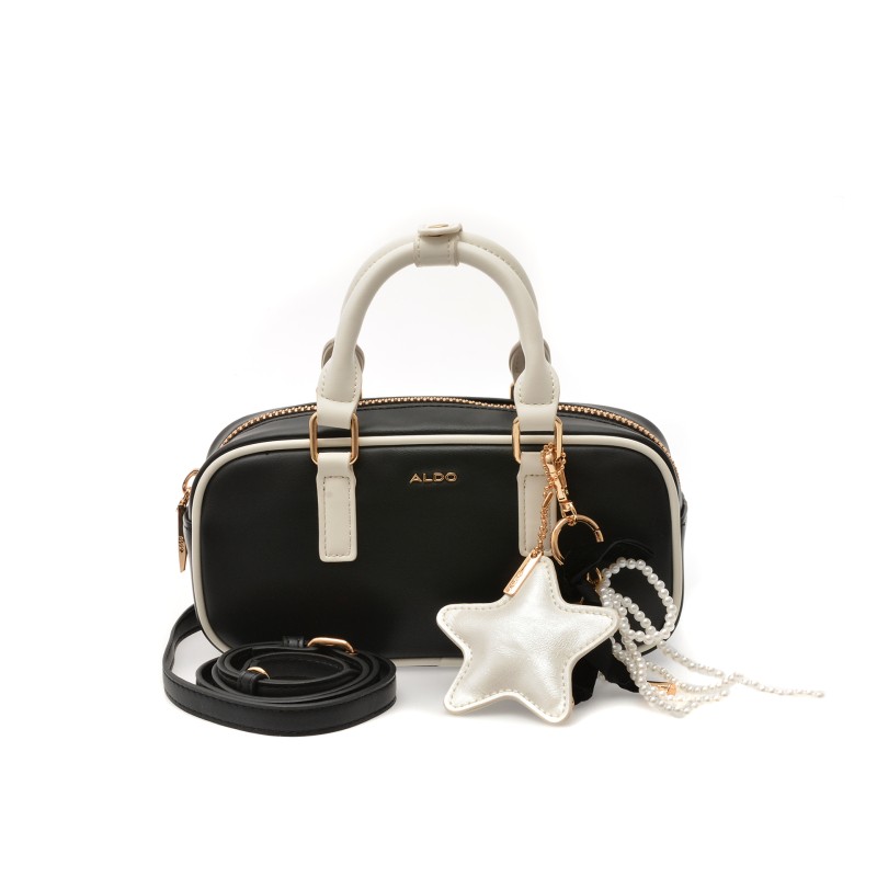 Geanta ALDO neagra, LUNABELLE 001, din piele ecologica