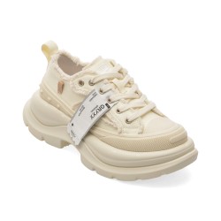 Pantofi sport GRYXX albi, 5368, din material textil