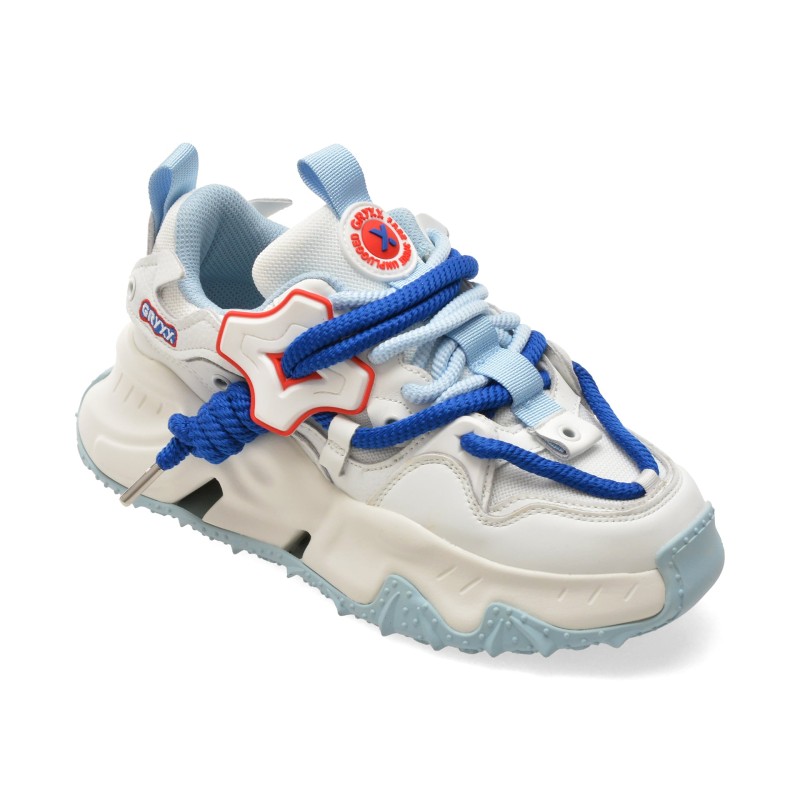 Pantofi sport GRYXX albastri, 24126, din material textil