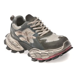 Pantofi sport GRYXX negri, 1016, din material textil