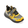 Pantofi sport SKECHERS galbeni, SKECH TRACKS, din material textil