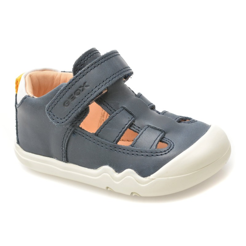 Pantofi sport GEOX bleumarin, B555WA, din piele naturala