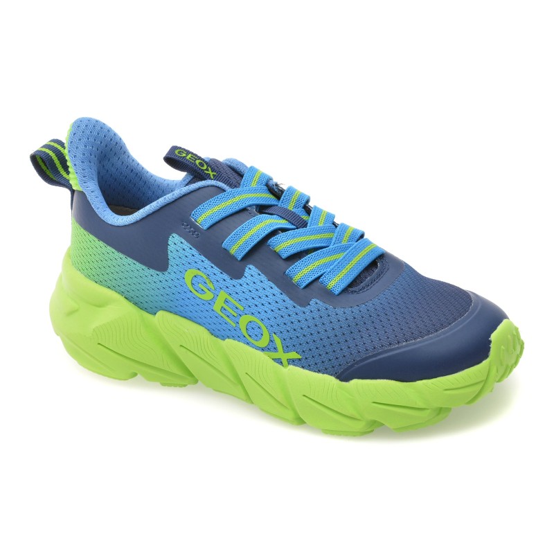Pantofi sport GEOX albastri, J46N1A, din material textil