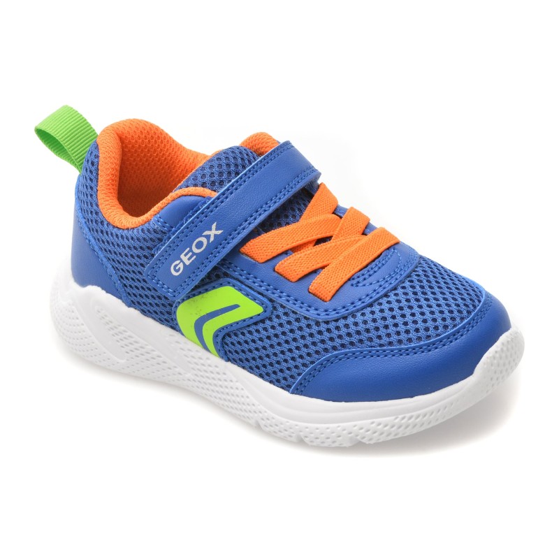 Pantofi sport GEOX albastri, B454UC, din material textil