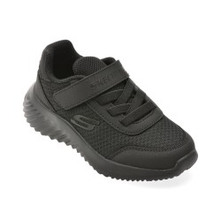 Pantofi sport SKECHERS negri, BOUNDER, din material textil