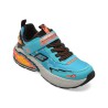 Pantofi sport SKECHERS albastri, MEGA-CRAFT 4K, din material textil