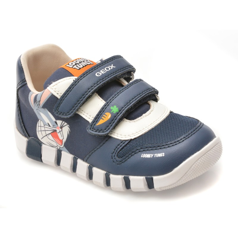 Pantofi sport GEOX bleumarin, B6555B, din material textil