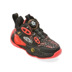 Pantofi sport SELECTION KIDS negri, W865, din piele ecologica