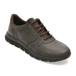 Pantofi sport BITE THE BULLET maro, TUR46, din piele naturala