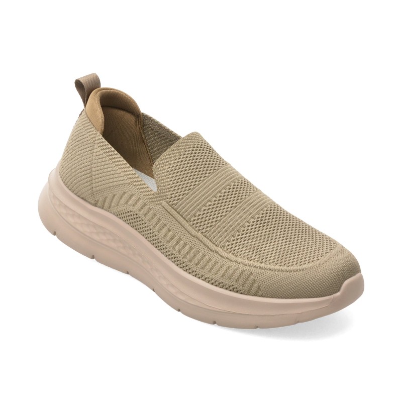 Pantofi sport BITE THE BULLET kaki, HCQ25, din material textil