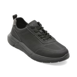 Pantofi sport EPICA negri, 250505, din piele naturala
