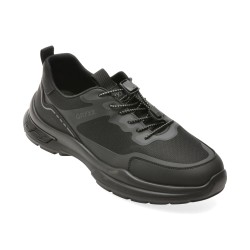 Pantofi sport GRYXX negri, 19081, din material textil