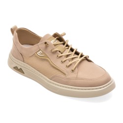 Pantofi sport OTTER bej, T9329, din material textil