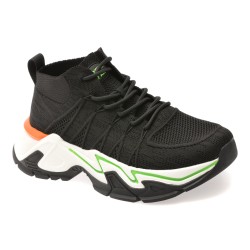Pantofi sport GRYXX negri, 351208, din material textil