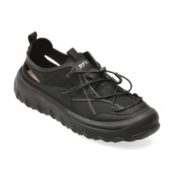 Pantofi sport GRYXX negri, 9232, din material textil