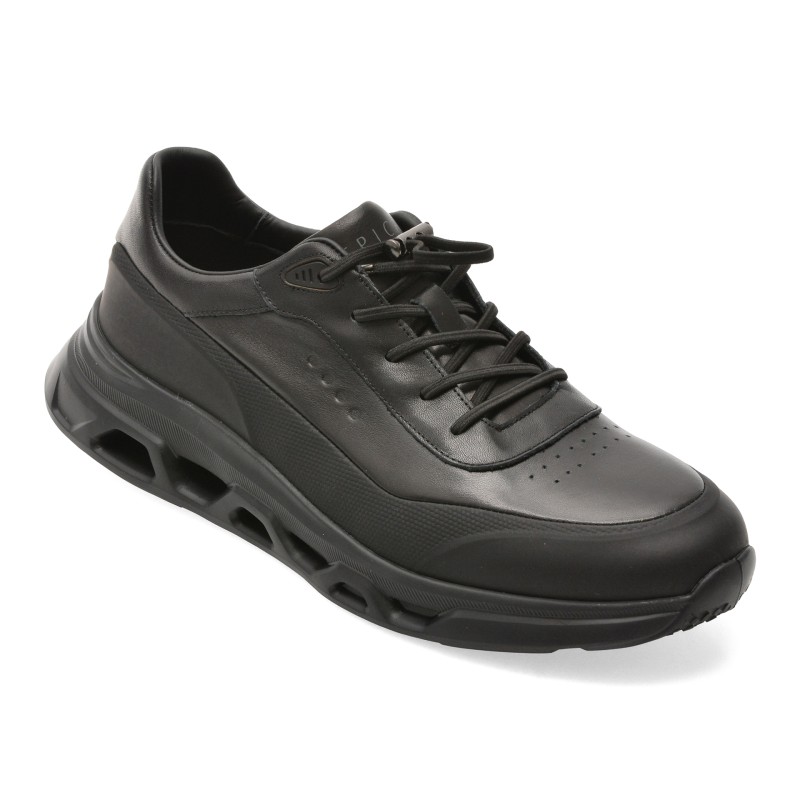 Pantofi sport EPICA negri, 821605, din piele ecologica