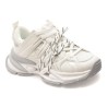 Pantofi sport GRYXX albi, 351210, din material textil