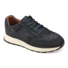 Pantofi sport CLARKS bleumarin, RADWELL TIE, din piele intoarsa