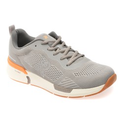 Pantofi sport RIEKER gri, U1404, din material textil