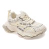 Pantofi sport GRYXX albi, 66601, din material textil