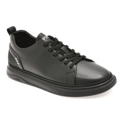 Pantofi sport EPICA negri, 8161, din piele naturala