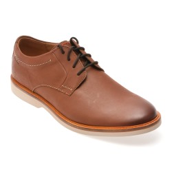 Pantofi eleganti CLARKS maro, ATTICUS LT LACE, din piele naturala