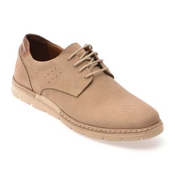 Pantofi OTTER maro, E1971, din nabuc