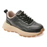 Pantofi sport GRYXX negri, 251220, din piele ecologica