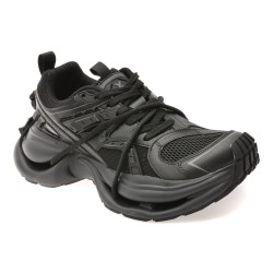 Pantofi sport GRYXX negri, 2365, din material textil