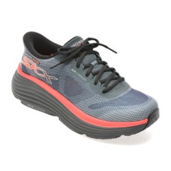 Pantofi sport SKECHERS albastri, MAX CUSHIONING ENDEAVOUR, din material textil
