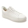 Pantofi sport GEOX albi, U65MAA, din piele naturala