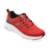 Pantofi sport SKECHERS rosii, VAPOR FOAM, din material textil