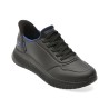 Pantofi sport SKECHERS negri, BOBS SQUAD 4, din piele ecologica