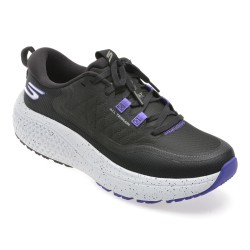 Pantofi sport SKECHERS negri, GO RUN SUPERSONIC MAX A/T , din material textil