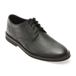Pantofi eleganti CLARKS negri, ATTICUS LT LACE, din piele naturala