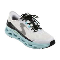 Pantofi sport SKECHERS albi, GLIDE-STEP ALTUS, din material textil