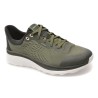 Pantofi sport GEOX kaki, U65HUB, din material textil
