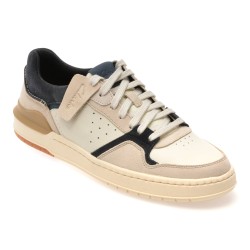 Pantofi sport CLARKS bleumarin, COURTLITE 2 LO, din piele naturala