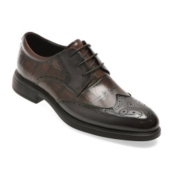 Pantofi eleganti EPICA PREMIUM maro, TMA107, din piele naturala